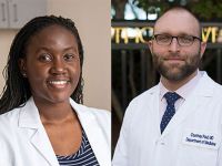 Drs. Damali Nakitende and Courtney Paul