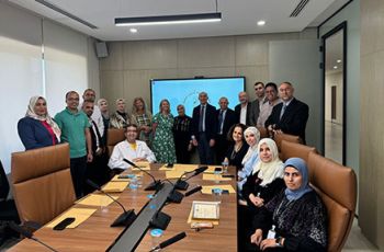 The teaching faculty of the Ibn Sina University for Medical Sciences (ISUMS) in Amman, Jordan